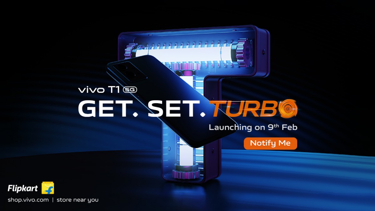Vivo T1 5G เตรียมเปิดตัวในวันที่ 9 กุมภาพันธ์นี้